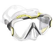 PURE WIRE MASKE + COLOR FRAME Mares KOSTENLOS Čirá - Modrá Černo - Zelený rám