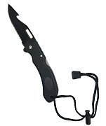 Schließen Tauchermesser FORCE BLACK BAT Černá