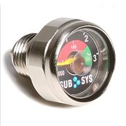 SPARE AIR -Luftnadelmanometer (Manometer) MESSUHR PSI + BAR