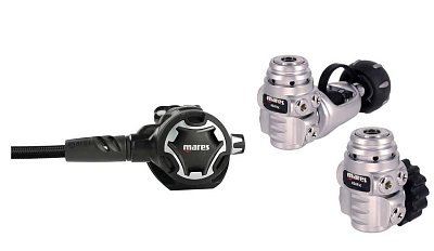 Tauchautomat Mares DUAL ADJ 62X INT Tyrkysová / Bílá