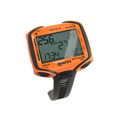 Tauchcomputer MARES QUAD 2 Oranžová