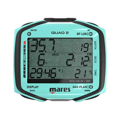 Tauchcomputer MARES QUAD 2 Oranžová
