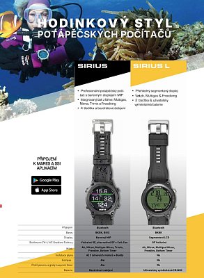 Tauchcomputer MARES SIRIUS Černá