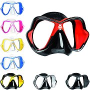 Tauchmaske MARES X-VISION ULTRA LS LiquidSkin  Černá - Oranžová