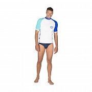 Wasser T-Shirt - MARES SEASIDE RASHGUARD SHIELD MAN M