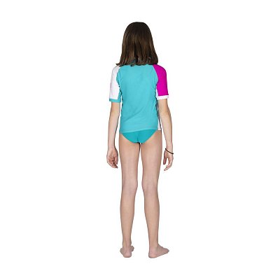 Wassershirt - MARES SEASIDE RASHGUARD SHIELD JUNIOR M Fialová