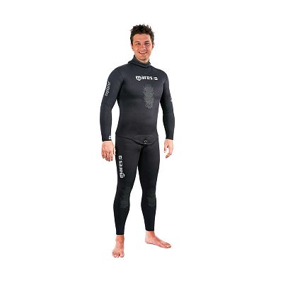 Wetsuit Jacke MARES EXPLORER 50 Offenzellige - Harpunen und Freitauchen 4 - ML